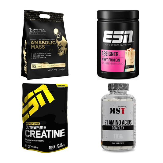 Masseaufbau für Fortgeschrittene: Kevin Levrone Anabolic + 3 weitere – alle enthaltenen Artikel
