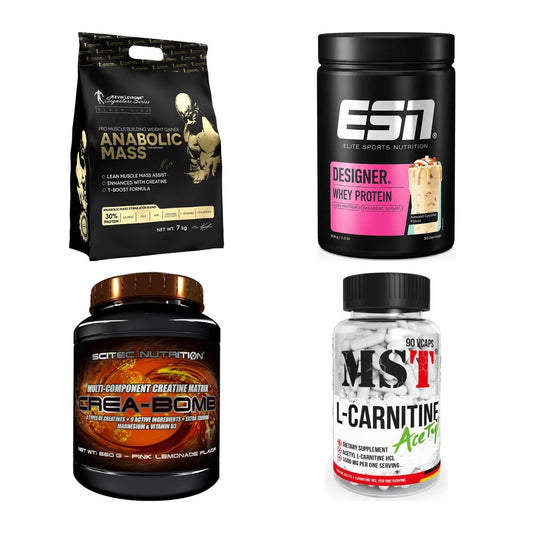 Masseaufbau für Fortgeschrittene: Kevin Levrone Anabolic + 3 weitere – alle enthaltenen Artikel