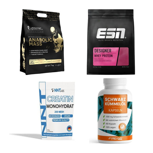 Masseaufbau für Fortgeschrittene: Kevin Levrone Anabolic + 3 weitere – alle enthaltenen Artikel