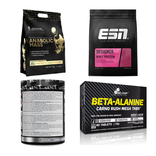 Masseaufbau für Fortgeschrittene: Kevin Levrone Anabolic + 3 weitere – alle enthaltenen Artikel