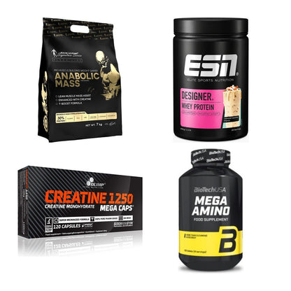 Masseaufbau für Fortgeschrittene: Kevin Levrone Anabolic + 3 weitere – alle enthaltenen Artikel
