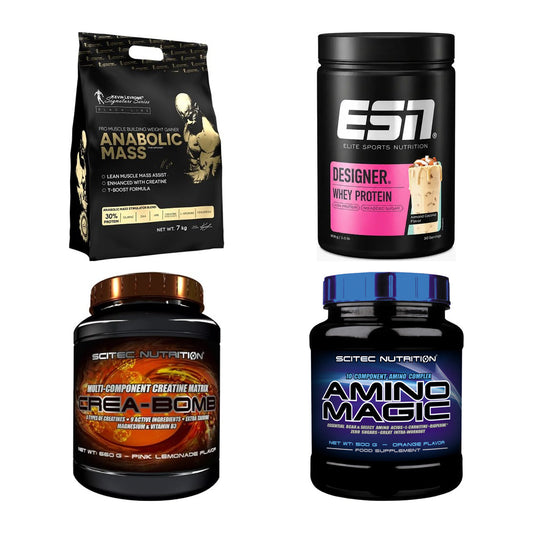 Masseaufbau für Fortgeschrittene: Kevin Levrone Anabolic + 3 weitere – alle enthaltenen Artikel