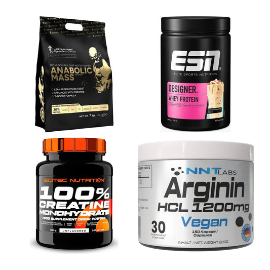 Masseaufbau für Fortgeschrittene: Kevin Levrone Anabolic + 3 weitere – alle enthaltenen Artikel