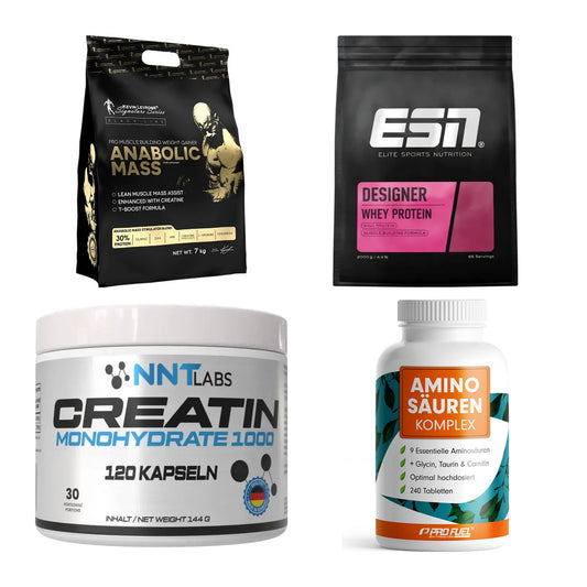 Masseaufbau für Fortgeschrittene: Kevin Levrone Anabolic + 3 weitere – alle enthaltenen Artikel