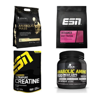 Masseaufbau für Fortgeschrittene: Kevin Levrone Anabolic + 3 weitere – alle enthaltenen Artikel