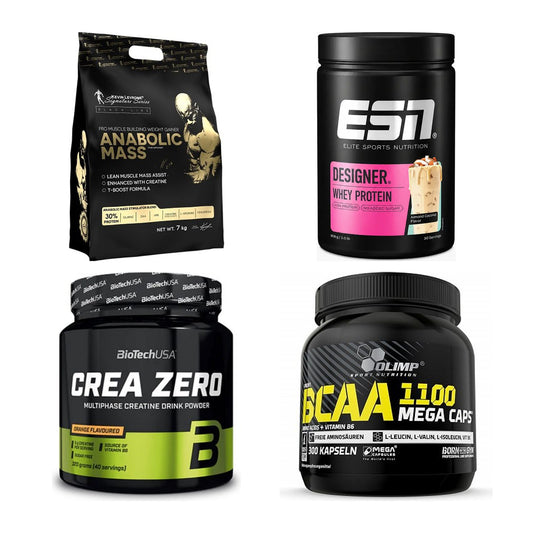 Masseaufbau für Fortgeschrittene: Kevin Levrone Anabolic + 3 weitere – alle enthaltenen Artikel