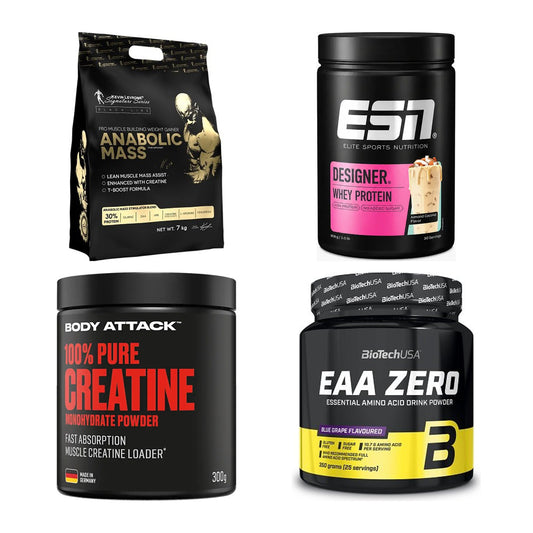 Masseaufbau für Fortgeschrittene: Kevin Levrone Anabolic + 3 weitere – alle enthaltenen Artikel