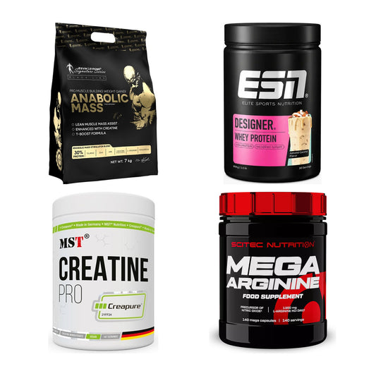 Masseaufbau für Fortgeschrittene: Kevin Levrone Anabolic + 3 weitere – alle enthaltenen Artikel