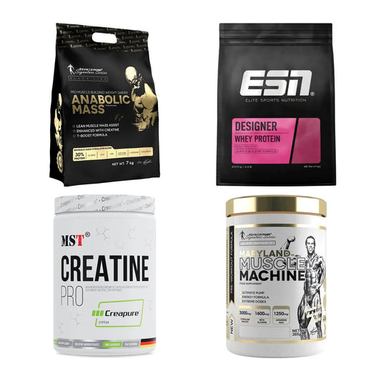 Masseaufbau für Fortgeschrittene: Kevin Levrone Anabolic + 3 weitere – alle enthaltenen Artikel