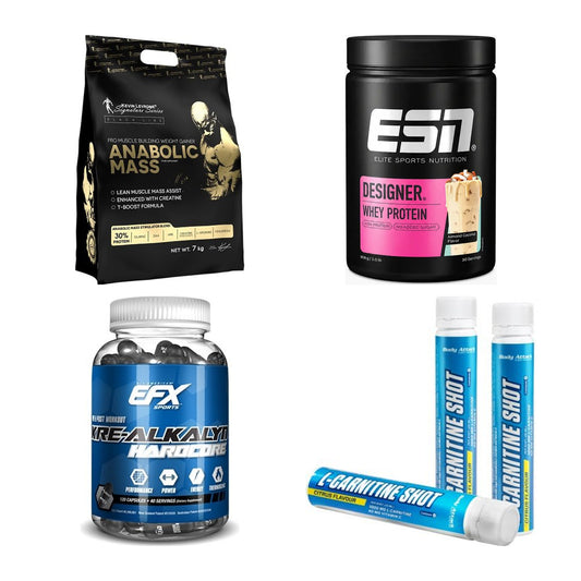 Masseaufbau für Fortgeschrittene: Kevin Levrone Anabolic + 3 weitere – alle enthaltenen Artikel