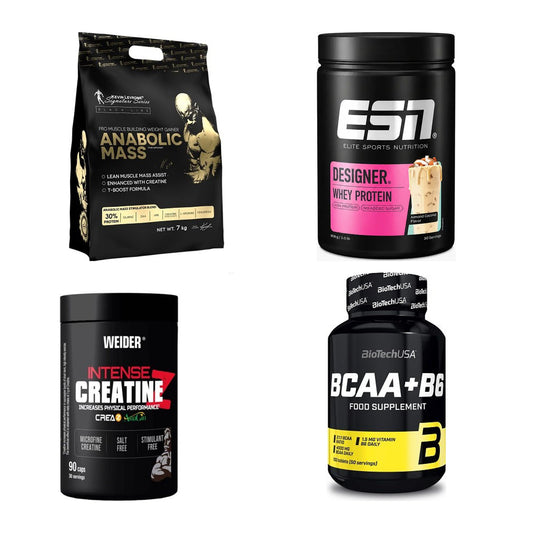 Masseaufbau für Fortgeschrittene: Kevin Levrone Anabolic + 3 weitere – alle enthaltenen Artikel
