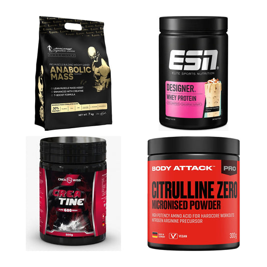 Masseaufbau für Fortgeschrittene: Kevin Levrone Anabolic + 3 weitere – alle enthaltenen Artikel