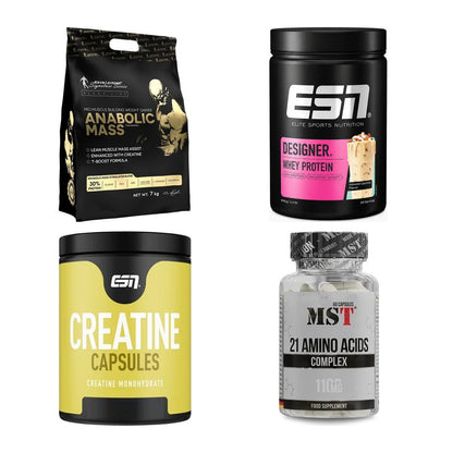 Masseaufbau für Fortgeschrittene: Kevin Levrone Anabolic + 3 weitere – alle enthaltenen Artikel