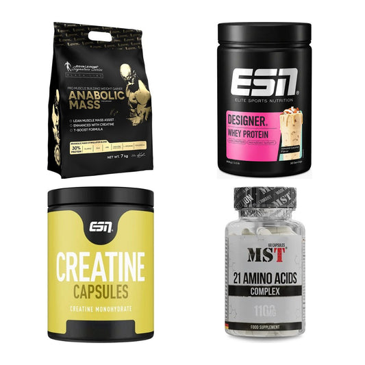 Masseaufbau für Fortgeschrittene: Kevin Levrone Anabolic + 3 weitere – alle enthaltenen Artikel