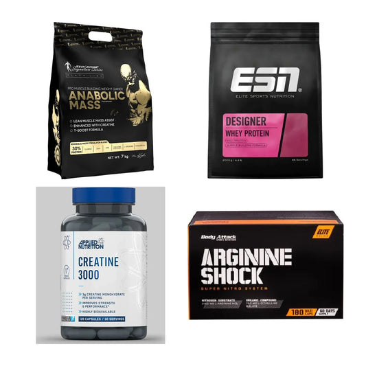 Masseaufbau für Fortgeschrittene: Kevin Levrone Anabolic + 3 weitere – alle enthaltenen Artikel