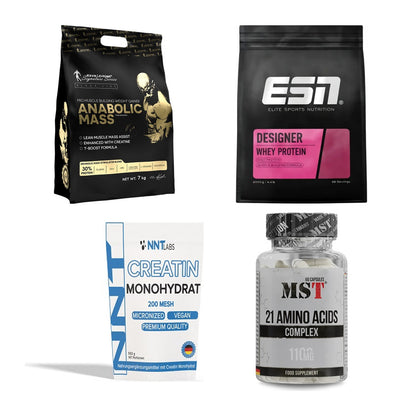 Masseaufbau für Fortgeschrittene: Kevin Levrone Anabolic + 3 weitere – alle enthaltenen Artikel