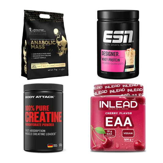Masseaufbau für Fortgeschrittene: Kevin Levrone Anabolic + 3 weitere – alle enthaltenen Artikel