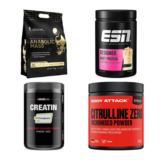 Masseaufbau für Fortgeschrittene: Kevin Levrone Anabolic + 3 weitere – alle enthaltenen Artikel