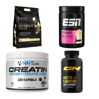 Masseaufbau für Fortgeschrittene: Kevin Levrone Anabolic + 3 weitere