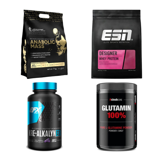 Masseaufbau für Fortgeschrittene: Kevin Levrone Anabolic + 3 weitere – alle enthaltenen Artikel