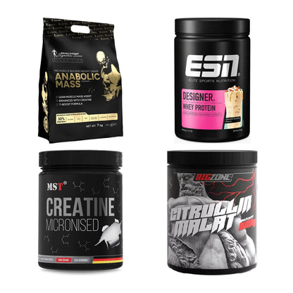 Masseaufbau für Fortgeschrittene: Kevin Levrone Anabolic + 3 weitere – alle enthaltenen Artikel