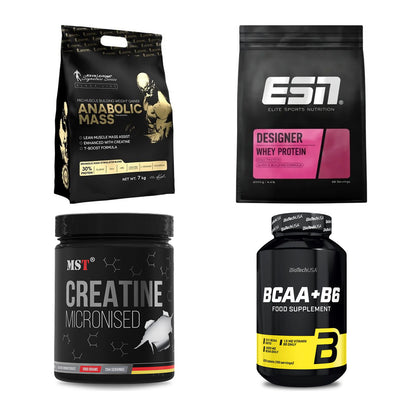 Masseaufbau für Fortgeschrittene: Kevin Levrone Anabolic + 3 weitere – alle enthaltenen Artikel