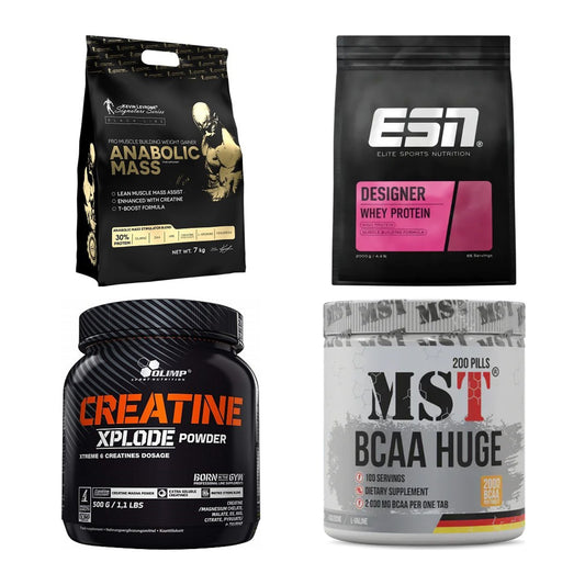 Masseaufbau für Fortgeschrittene: Kevin Levrone Anabolic + 3 weitere – alle enthaltenen Artikel