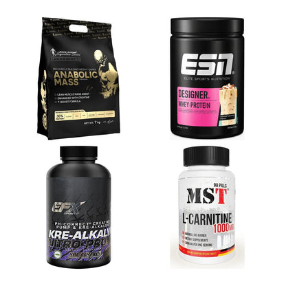 Masseaufbau für Fortgeschrittene: Kevin Levrone Anabolic + 3 weitere – alle enthaltenen Artikel