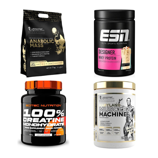 Masseaufbau für Fortgeschrittene: Kevin Levrone Anabolic + 3 weitere – alle enthaltenen Artikel