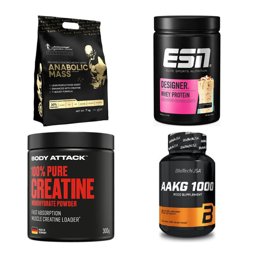 Masseaufbau für Fortgeschrittene: Kevin Levrone Anabolic + 3 weitere – alle enthaltenen Artikel