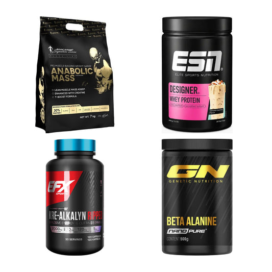 Masseaufbau für Fortgeschrittene: Kevin Levrone Anabolic + 3 weitere – alle enthaltenen Artikel