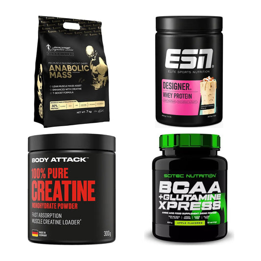 Masseaufbau für Fortgeschrittene: Kevin Levrone Anabolic + 3 weitere – alle enthaltenen Artikel