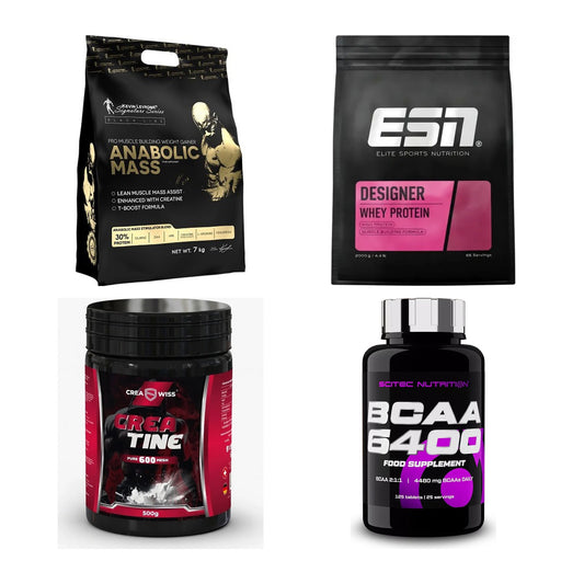 Masseaufbau für Fortgeschrittene: Kevin Levrone Anabolic + 3 weitere – alle enthaltenen Artikel