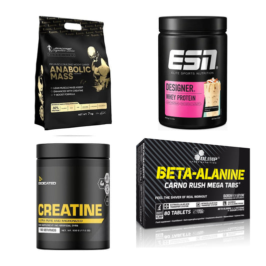 Masseaufbau für Fortgeschrittene: Kevin Levrone Anabolic + 3 weitere – alle enthaltenen Artikel