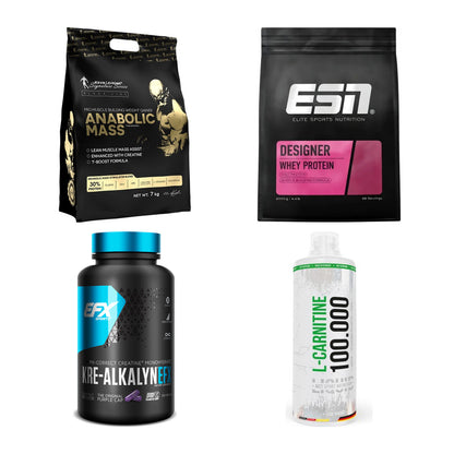 Masseaufbau für Fortgeschrittene: Kevin Levrone Anabolic + 3 weitere – alle enthaltenen Artikel