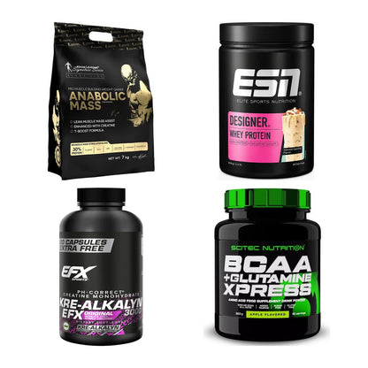 Masseaufbau für Fortgeschrittene: Kevin Levrone Anabolic + 3 weitere – alle enthaltenen Artikel