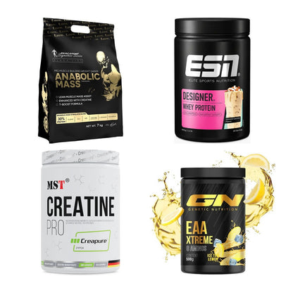 Masseaufbau für Fortgeschrittene: Kevin Levrone Anabolic + 3 weitere – alle enthaltenen Artikel