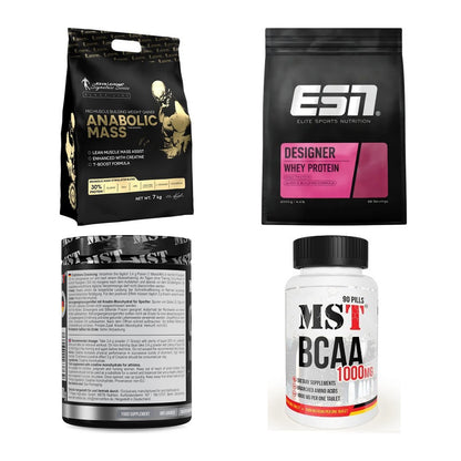 Masseaufbau für Fortgeschrittene: Kevin Levrone Anabolic + 3 weitere – alle enthaltenen Artikel