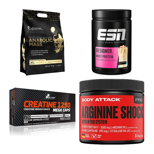 Masseaufbau für Fortgeschrittene: Kevin Levrone Anabolic + 3 weitere – alle enthaltenen Artikel