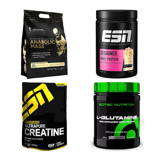 Masseaufbau für Fortgeschrittene: Kevin Levrone Anabolic + 3 weitere – alle enthaltenen Artikel