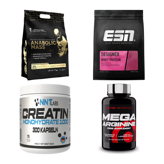 Masseaufbau für Fortgeschrittene: Kevin Levrone Anabolic + 3 weitere – alle enthaltenen Artikel