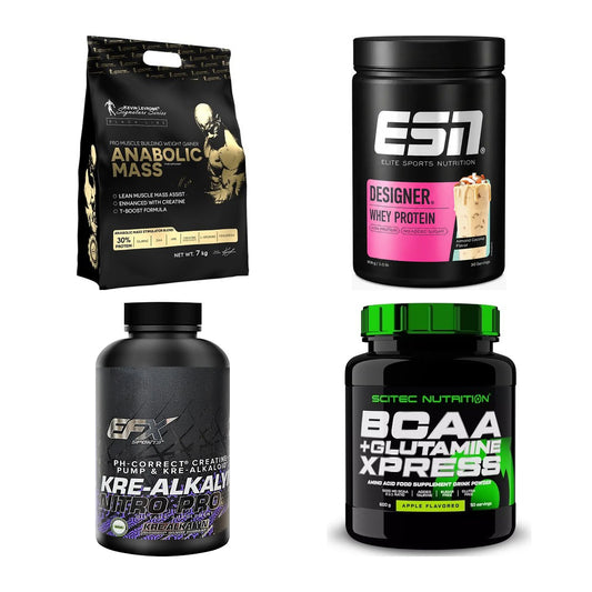 Masseaufbau für Fortgeschrittene: Kevin Levrone Anabolic + 3 weitere – alle enthaltenen Artikel