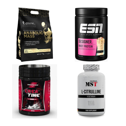 Masseaufbau für Fortgeschrittene: Kevin Levrone Anabolic + 3 weitere – alle enthaltenen Artikel