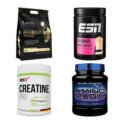 Masseaufbau für Fortgeschrittene: Kevin Levrone Anabolic + 3 weitere – alle enthaltenen Artikel