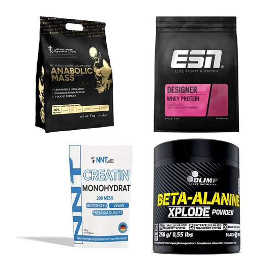 Masseaufbau für Fortgeschrittene: Kevin Levrone Anabolic + 3 weitere – alle enthaltenen Artikel