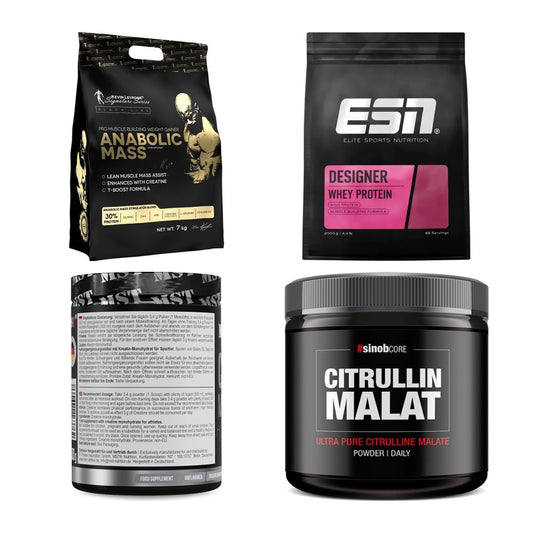 Masseaufbau für Fortgeschrittene: Kevin Levrone Anabolic + 3 weitere – alle enthaltenen Artikel