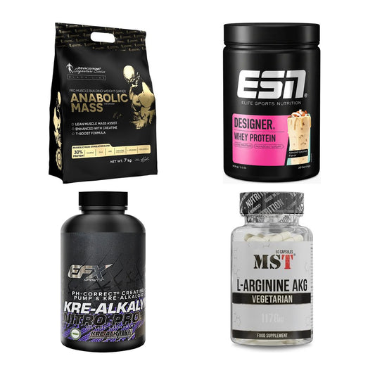 Masseaufbau für Fortgeschrittene: Kevin Levrone Anabolic + 3 weitere – alle enthaltenen Artikel