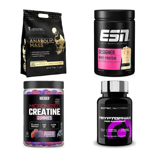 Masseaufbau für Fortgeschrittene: Kevin Levrone Anabolic + 3 weitere – alle enthaltenen Artikel