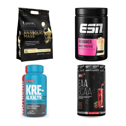 Masseaufbau für Fortgeschrittene: Kevin Levrone Anabolic + 3 weitere – alle enthaltenen Artikel