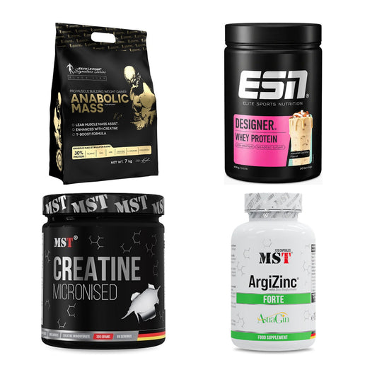 Masseaufbau für Fortgeschrittene: Kevin Levrone Anabolic + 3 weitere – alle enthaltenen Artikel